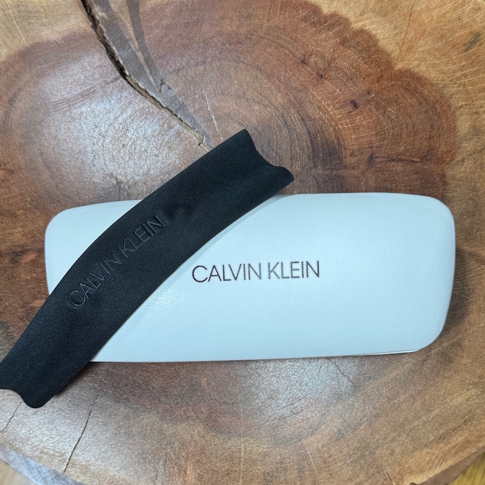 NEW (2) CALVIN KLEIN HARD SHELL SUNGLASSES CASES